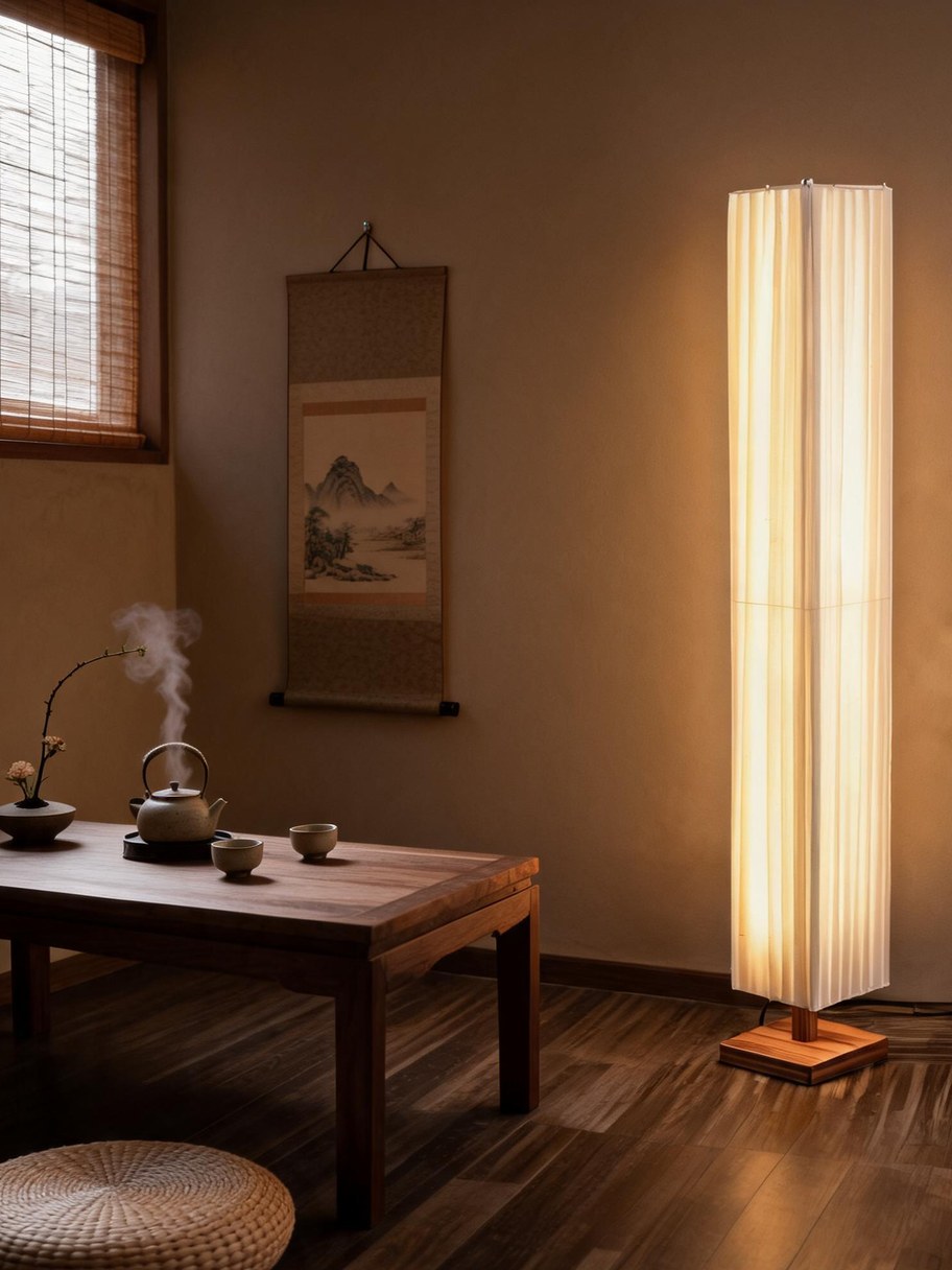 Faro Wabi-Sabi Floor Lamp, view 5