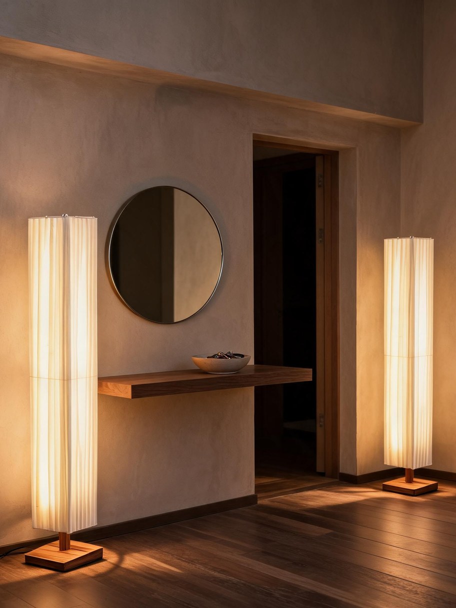 Faro Wabi-Sabi Floor Lamp, view 6