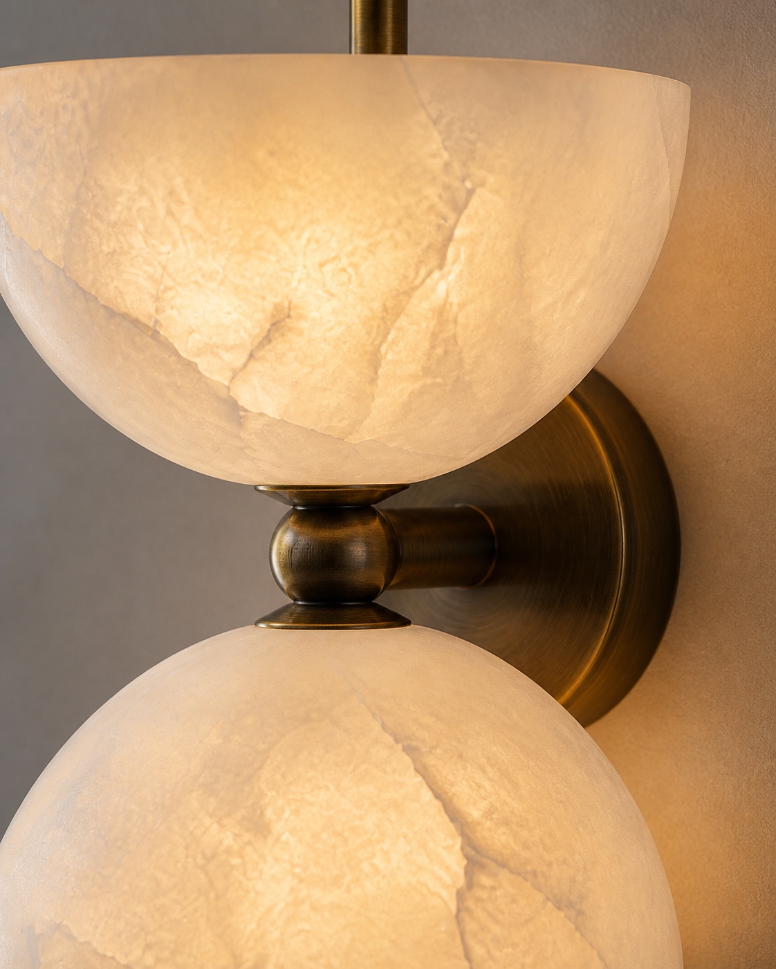 Pietra Alabaster Wall Sconce, view 5