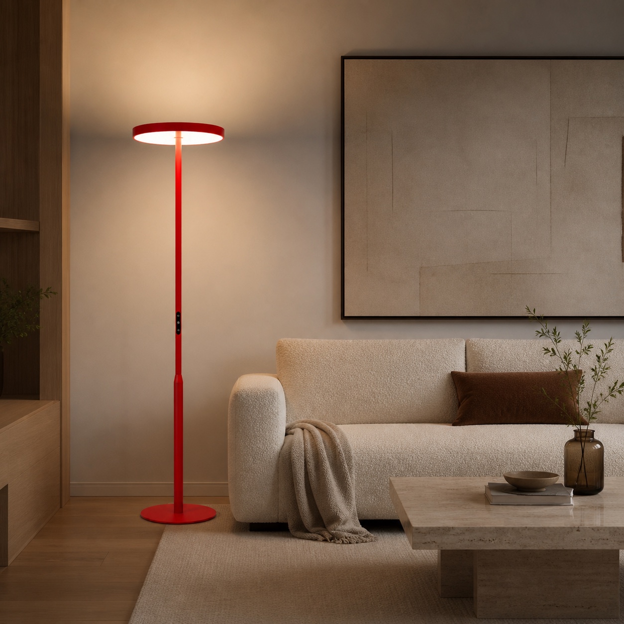 Solis Dual-Light Floor Lamp, view 3