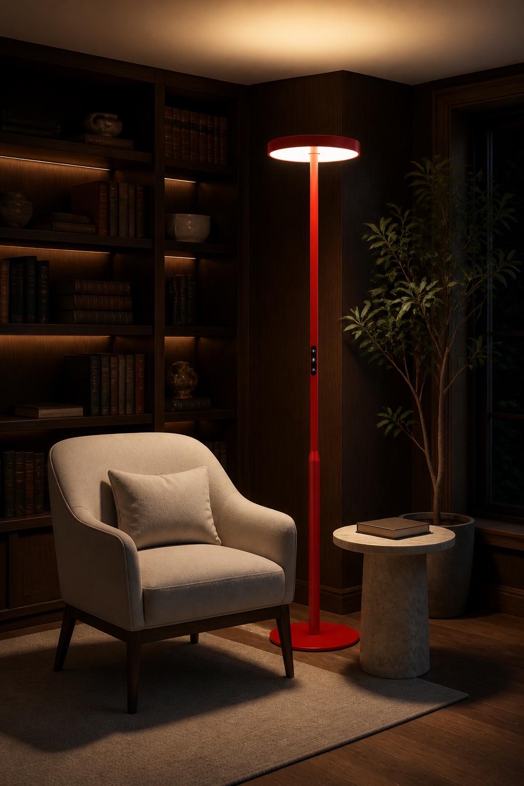Solis Dual-Light Floor Lamp, view 6